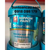 Sơn Nippon Odour-less Chùi Rửa Vượt Trội & Kháng Khuẩn