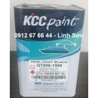 Sơn Chịu nhiệt KCC 600 độ QT606-1999 Màu đen