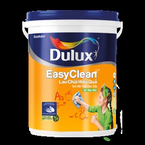 Dulux EasyClean Chống Bám Bẩn Kháng Virus Trắng Mờ