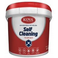 Sơn ngoại thất tự làm sạch siêu cao cấp KOVA NANO Self Cleaning Bề mặt bóng