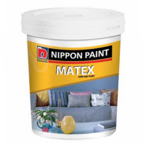 Sơn nội thất Nippon Matex Màu nhạt
