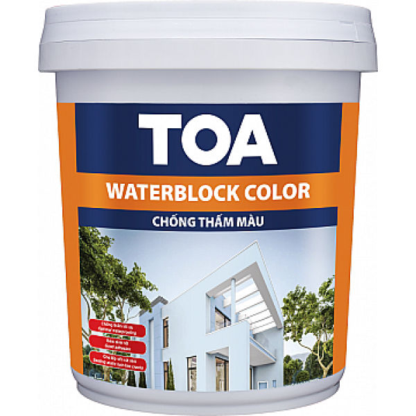 TOA Waterblock Color – Chống Thấm Màu