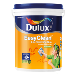 Dulux EasyClean Chống Bám Bẩn Kháng Virus Trắng Bóng