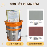 Sơn lót mạ kẽm 2K 17.5L Màu xám