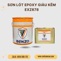 Sơn lót Epoxy giàu kẽm EXZ678 17.5L - Màu xám