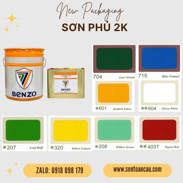Sơn phủ sắt mạ kẽm 2K 17.5L