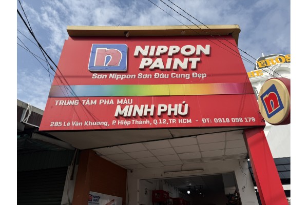 Bảng mầu sơn dầu, công nghiệp Nippon Bảng mầu sơn dầu, công nghiệp Nippon
