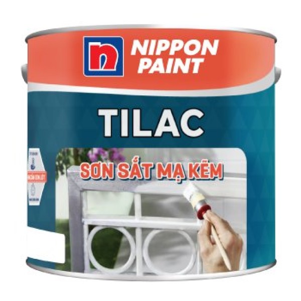 Sơn Tilac - Sơn Sắt Mạ Kẽm MK013 (Nhũ bạc)